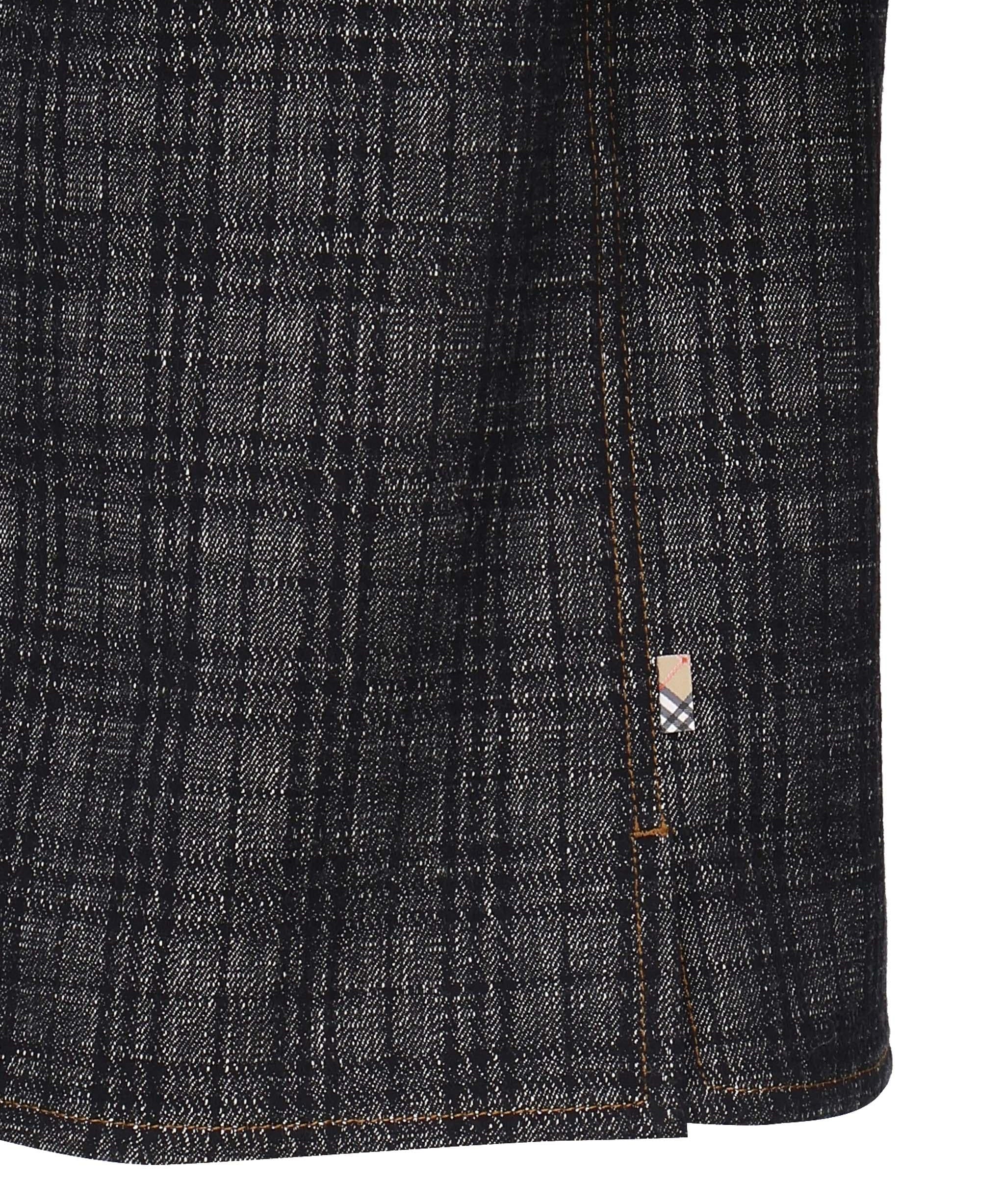 Camicia in denim Check 8113431 A5924 BURBERRY 