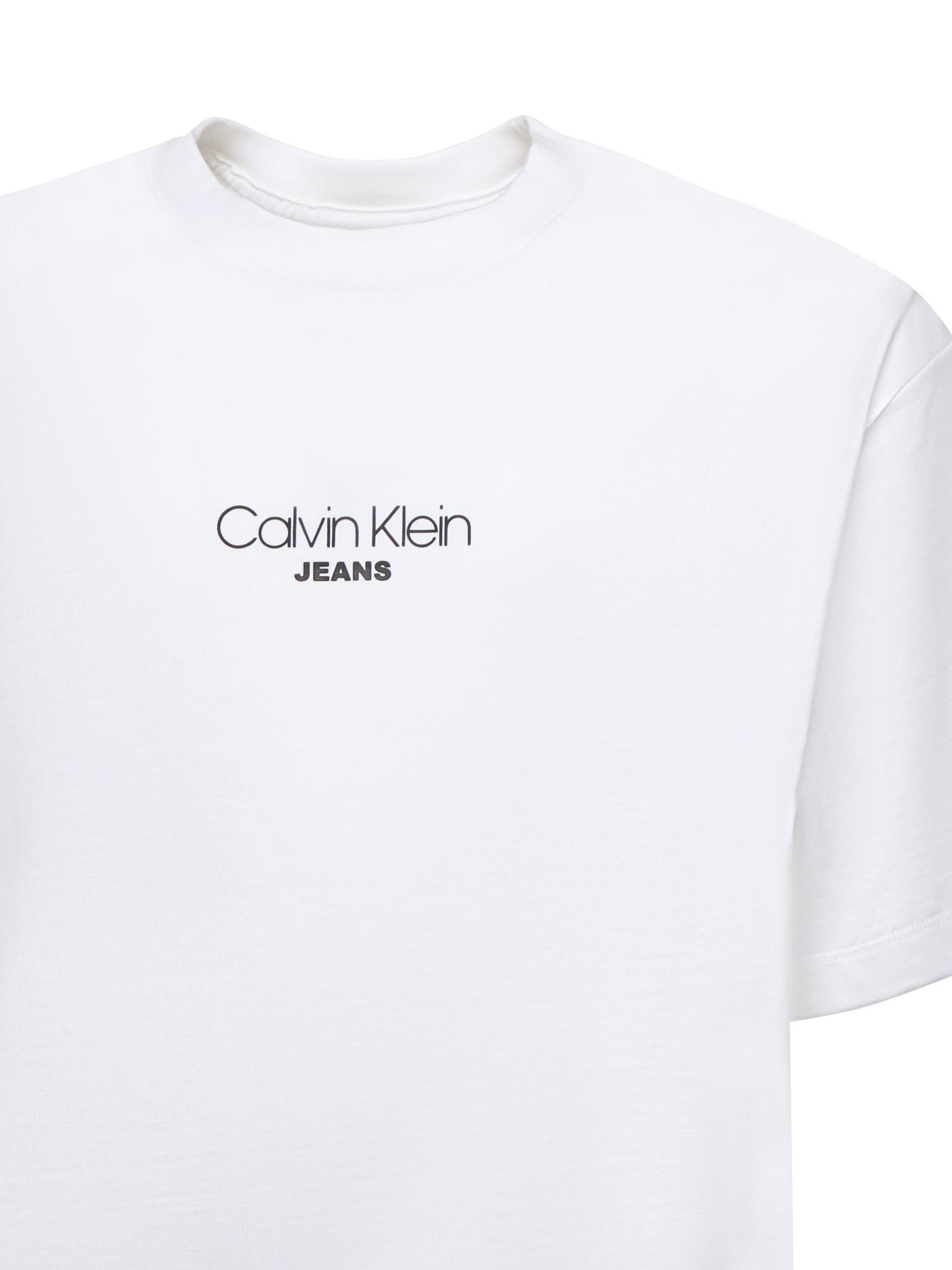 T-shirt con stampa logo LV04RC851G YAA CALVIN KLEIN 