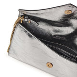 Bustina in pelle metallizzata con logo 105347 A2OTKZ7Q PINKO 