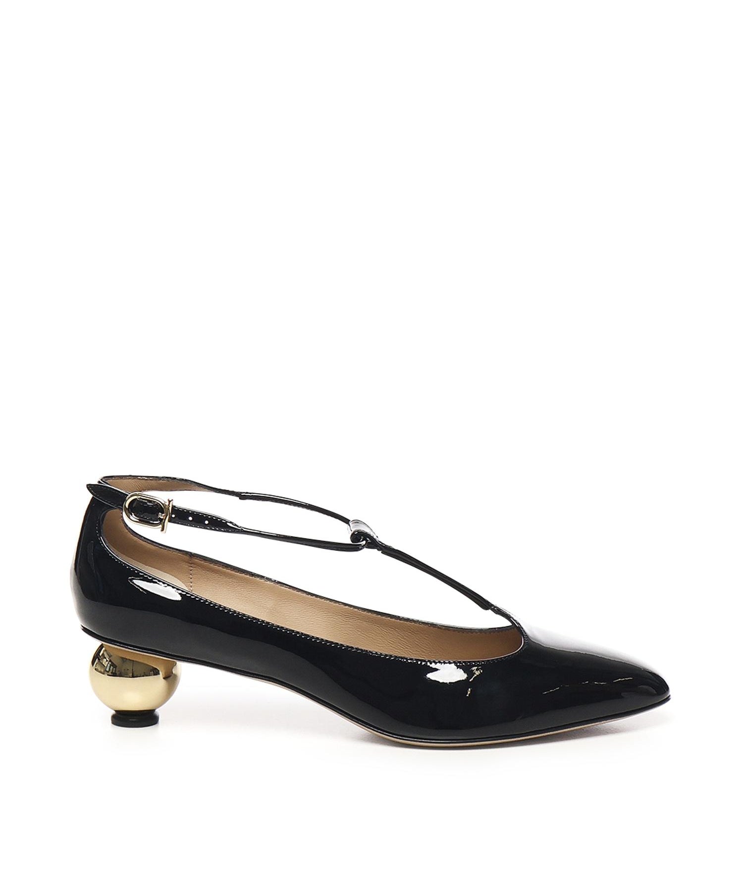 T-strap con tacco a sfera 01K259 784875001 FERRAGAMO 