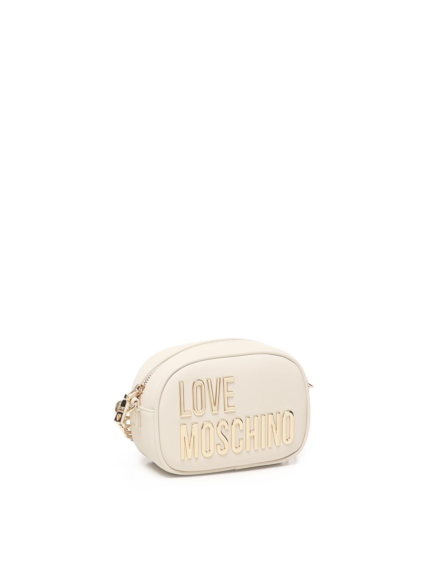 Borsa a tracolla con logo JC4026PP1LKD0 110 LOVE MOSCHINO 