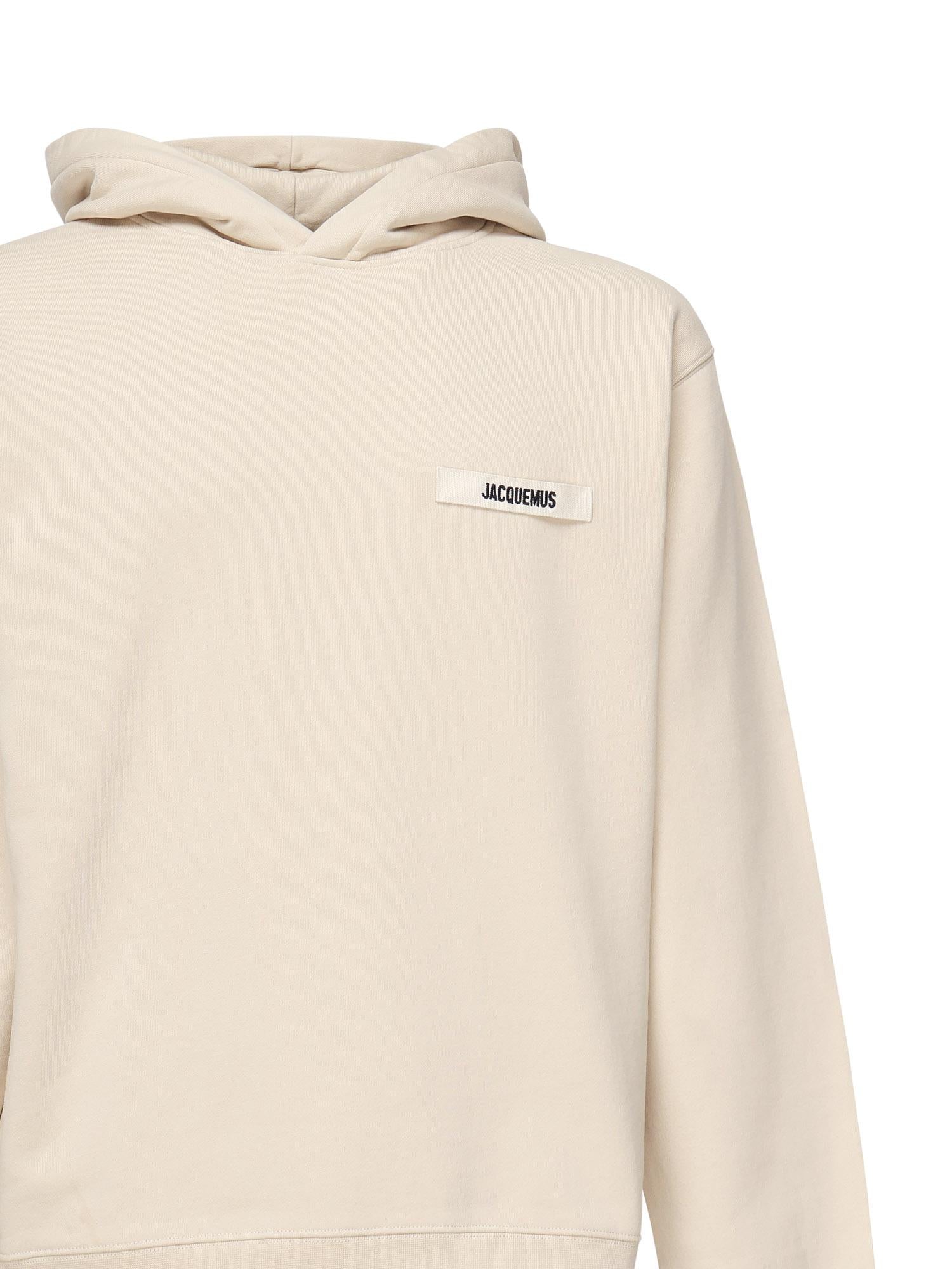 Felpa Le Hoodie Gros Grain<BR/> 25EHOM00247AJ00126 150 JACQUEMUS 