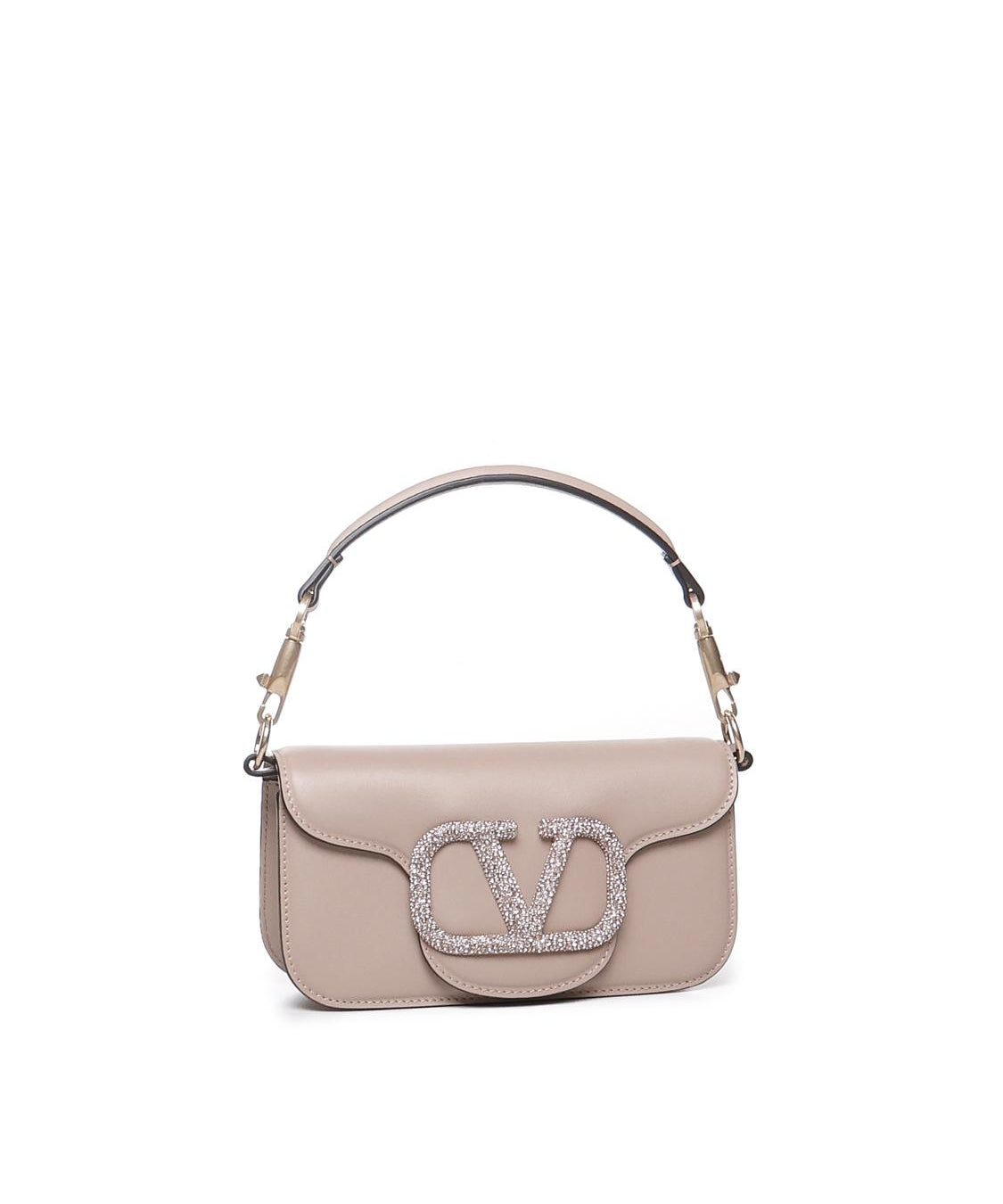Borsa a spalla Locò con logo gioiello<BR/> 8W2B0K53 KNT7P1 VALENTINO GARAVANI 