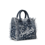 Borsa Colette in canvas con stampa bandana COL0001 09488L MC2 SAINT BARTH 