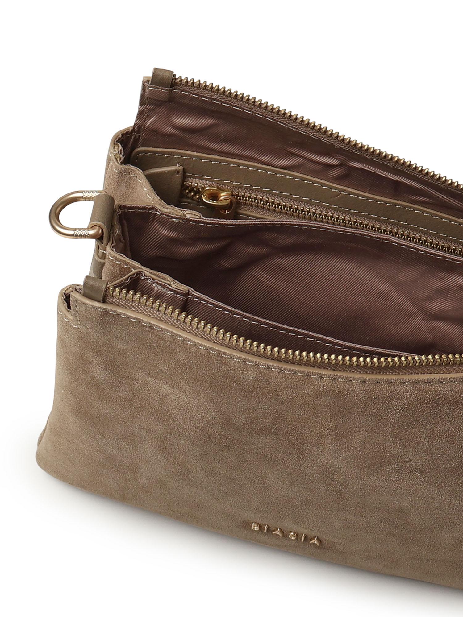 Borsa a tracolla Feather Small BIBP9F801C TAUPE BIASIA 