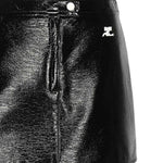 Minigonna in vinile reedition PERCJU001VY0014 9999 COURREGES 