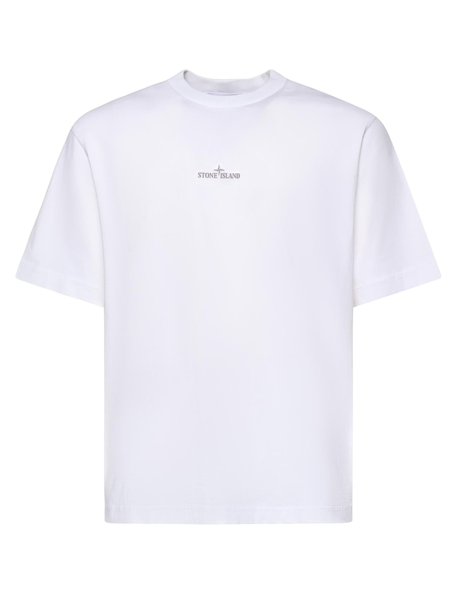T-shirt con stampa 'Carlo' L1S152100001 S0374V0001 STONE ISLAND 
