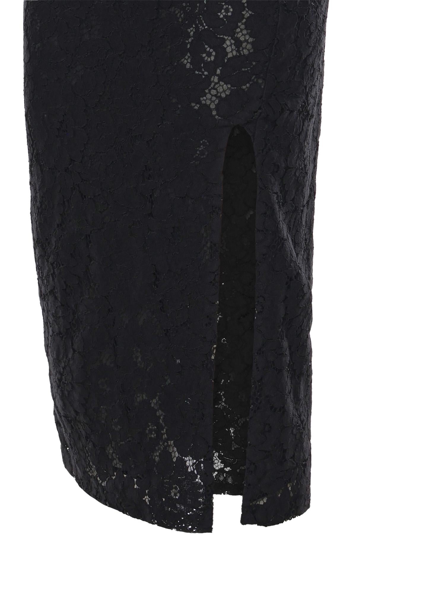 Abito in pizzo floreale 106588 A330Z99 PINKO 