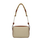 Borsa Responsible con logo 73BS9N006 RESPONSIBLEOFF WHITE/CUOIO V° 73 