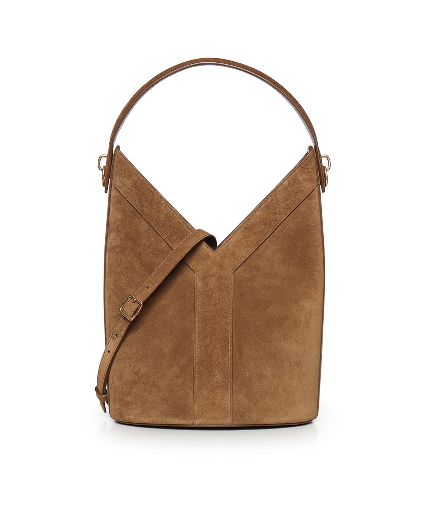 Borsa a secchiello Y in suede 840891 C0X0W2916 SAINT LAURENT 