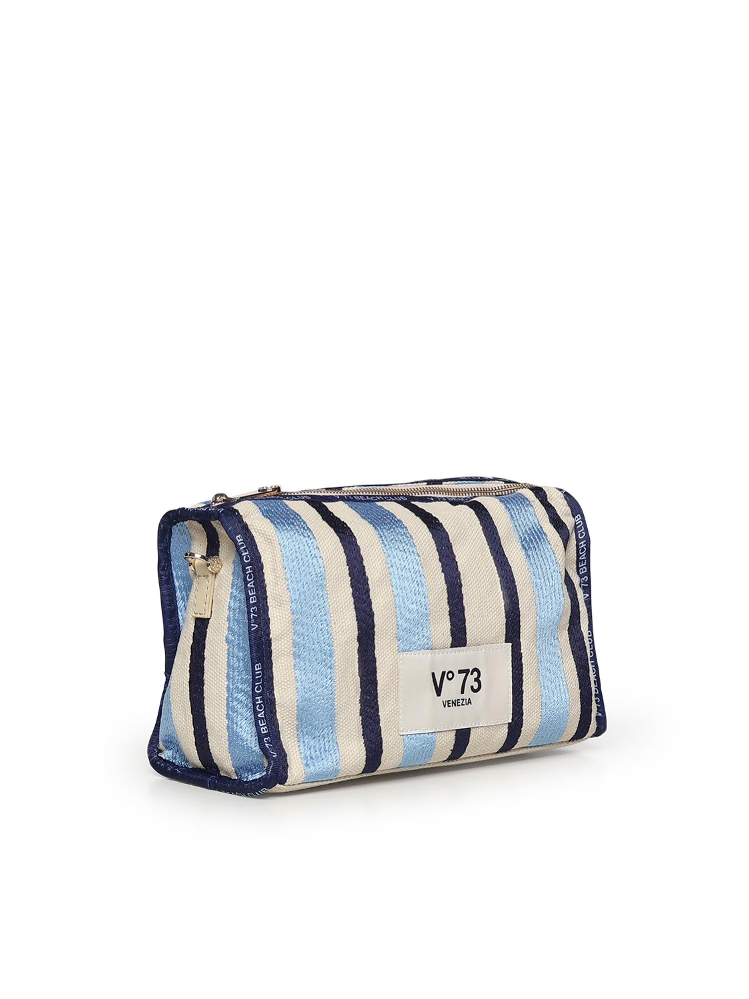 Clutch con logo 73BS9MV04R ILENEAZZURRO/MULTICOLOR V° 73 