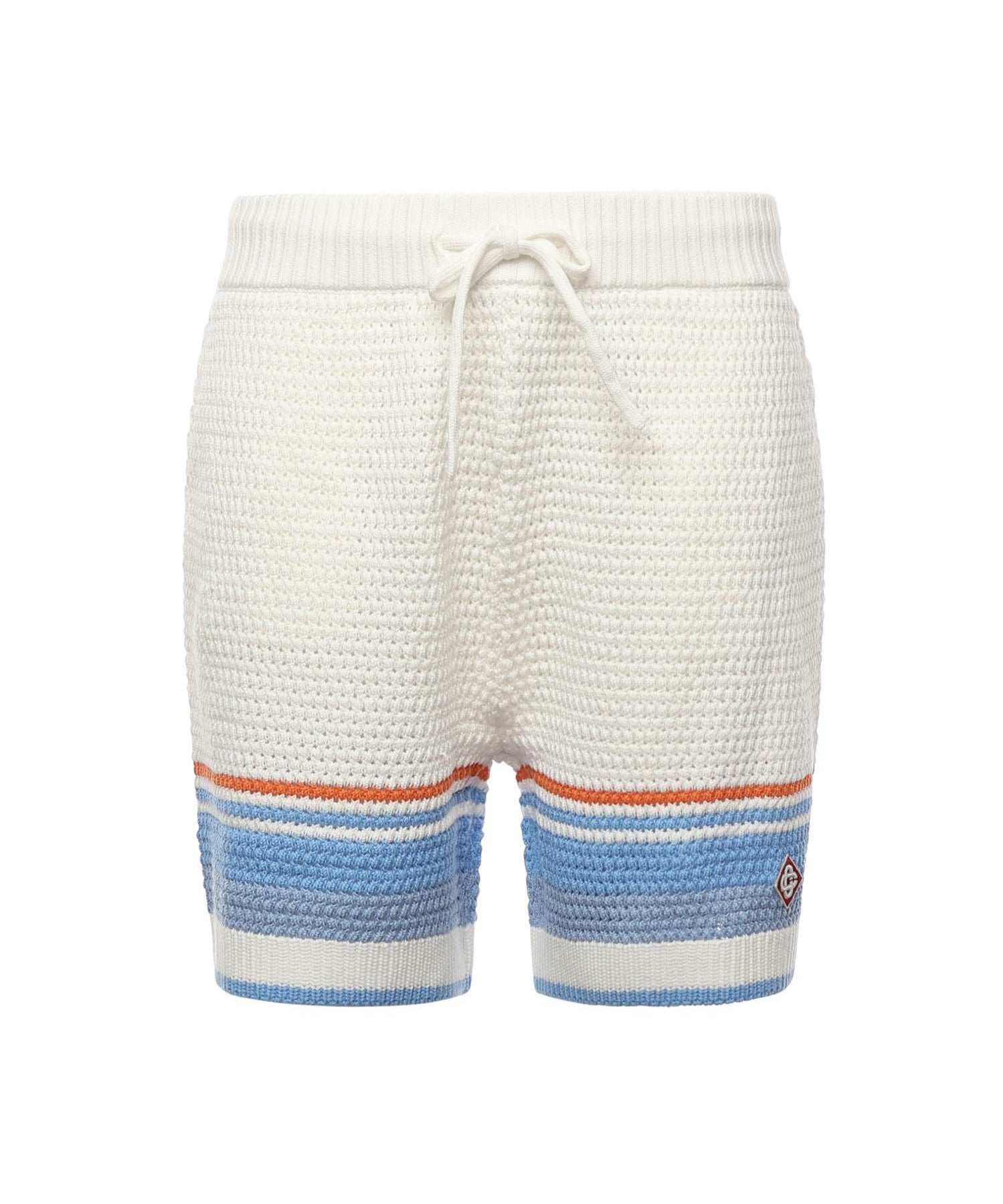 Shorts in crochet di cotone MPF25KW1011 01 CASABLANCA 