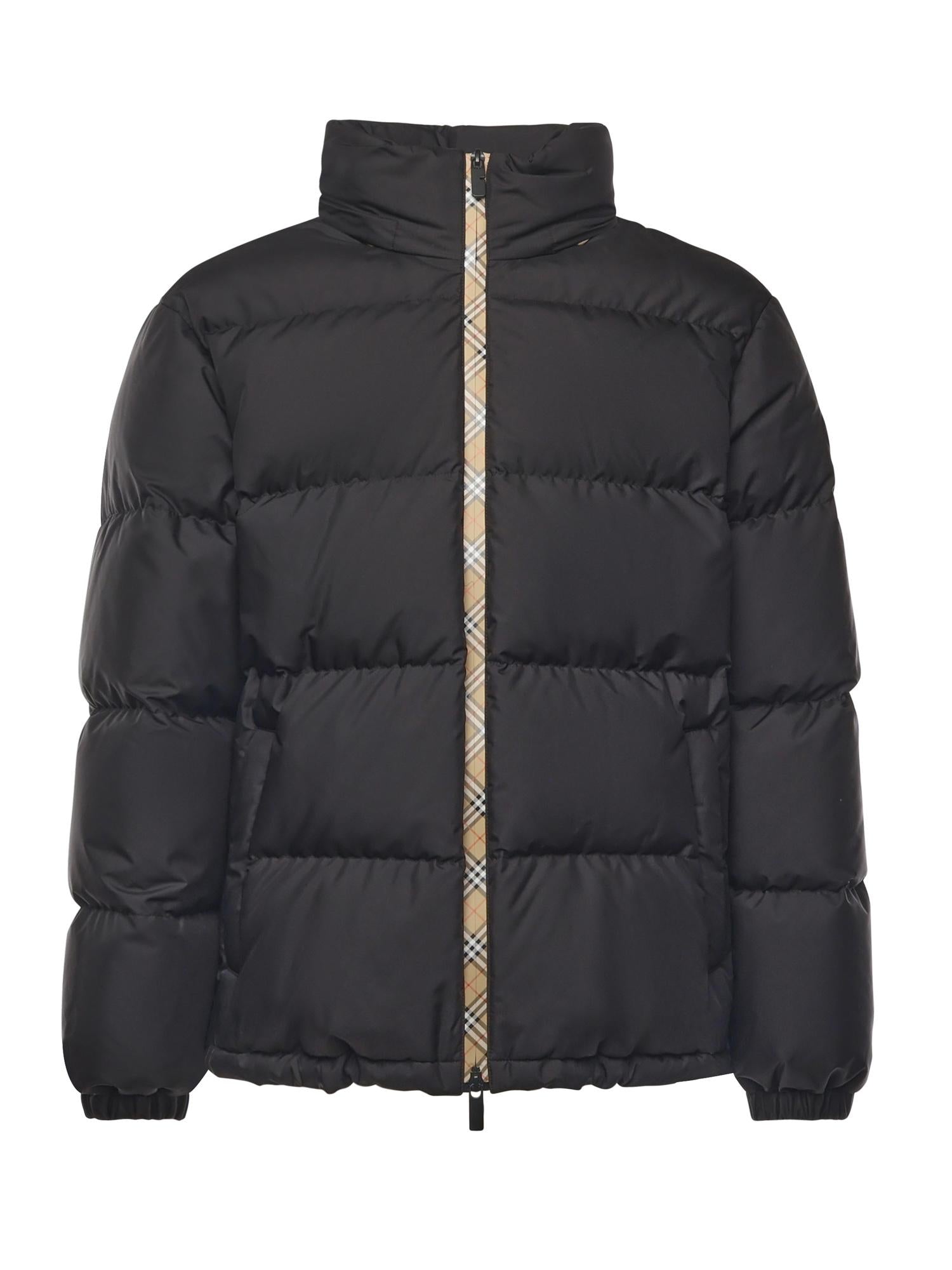 Giacca imbottita "Snowdon" con nastro Check 8110196 A1189 BURBERRY 