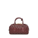 Borsa Arcadie in nappa matelassé 5BB142 AN88F0007 MIU MIU 