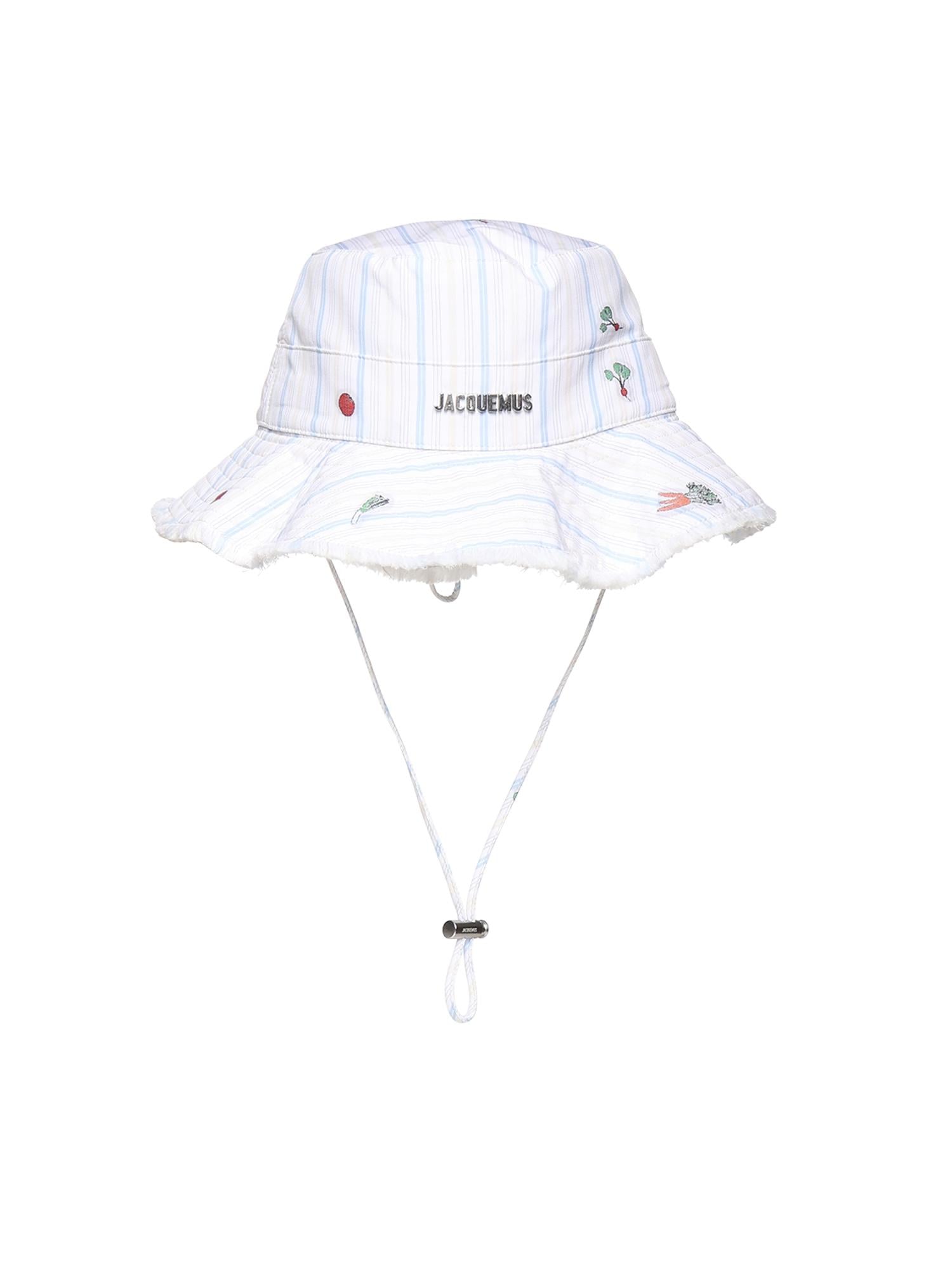 Cappello Le Bob Artichaut con logo ACU00002AW00748 1MF JACQUEMUS 