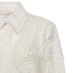 Camicia in tulle ricamato 79AAL644 JR008003 GENNY 