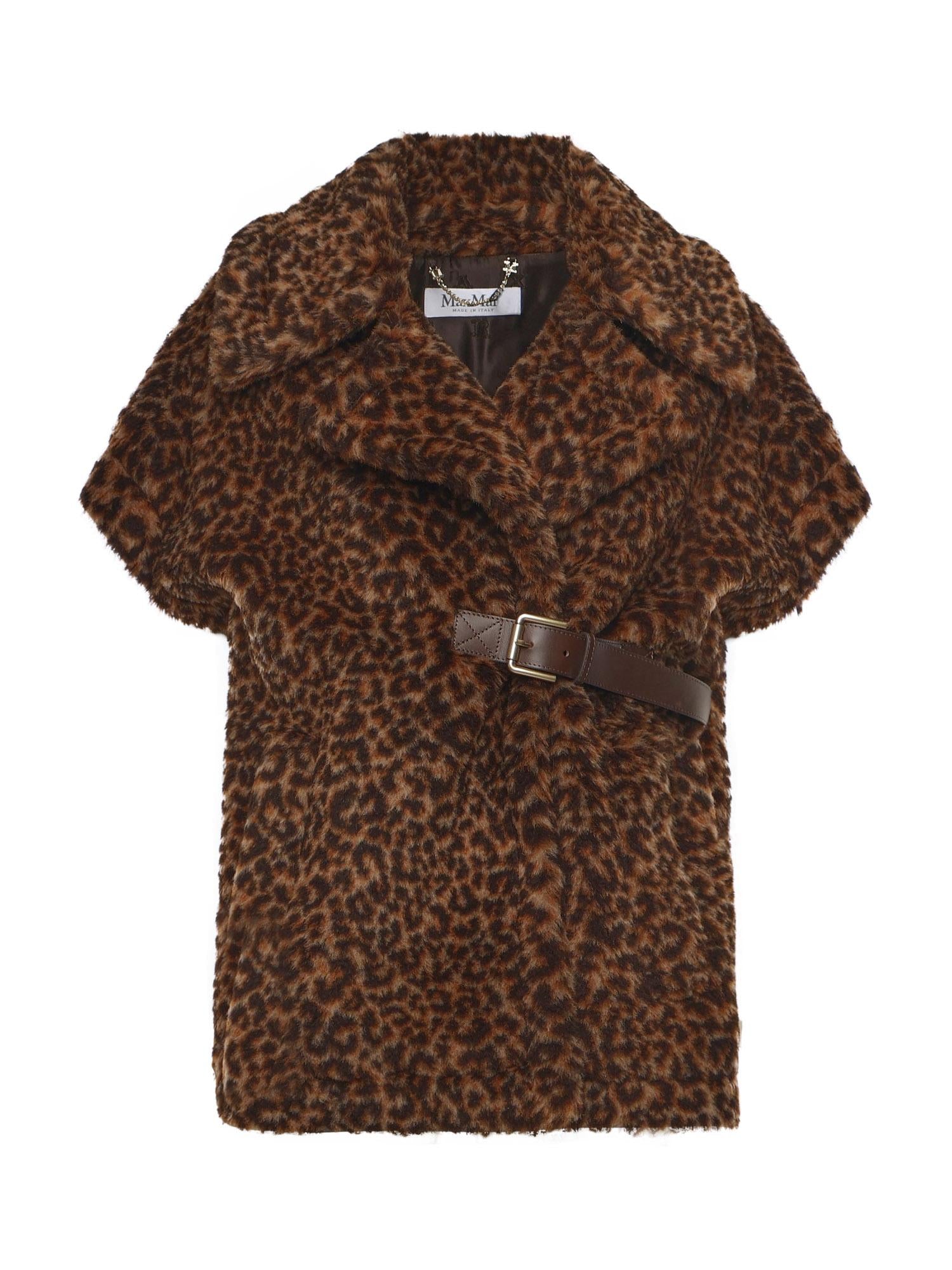 Cappa in Teddy di alpaca e cashmere 2524736172600 001 MAX MARA 