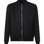Giacca bomber Steve in lana<BR/> STEVE NERO/NERO GIULIANO GALIANO 