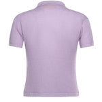 Polo Shrunken in cashmere W10111WF DUSK GUEST IN RESIDENCE 
