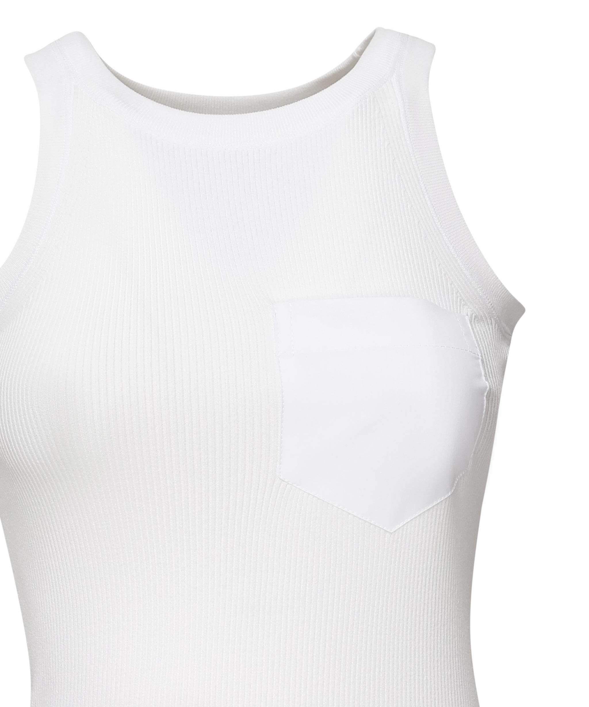 Canotta in viscosa a costine<BR/><BR/> 2512361072600 001 SPORTMAX 