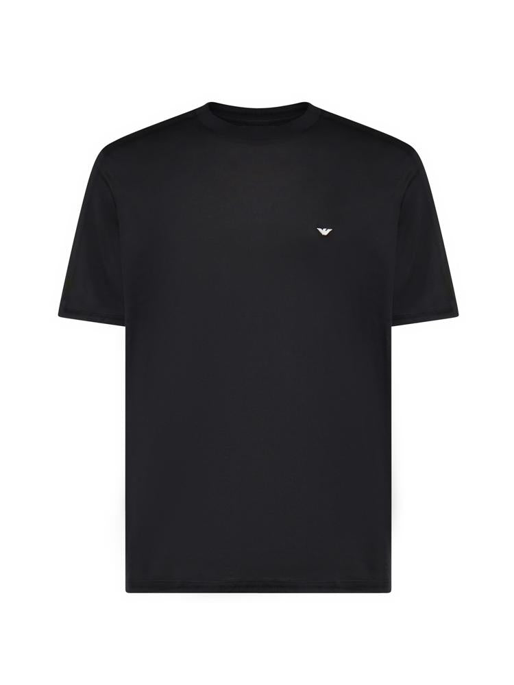 T-shirt in cotone con logo<BR/> AF13747 EM004592UC001 EMPORIO ARMANI 