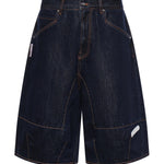 Short Positano in denim DFM03043DF201SILVE SILVE SILVE PDF CHANNEL 