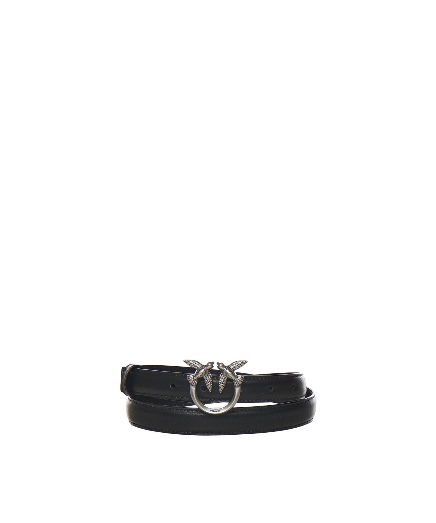Cintura Love Birds in pelle 100143 A0F1Z99O PINKO 