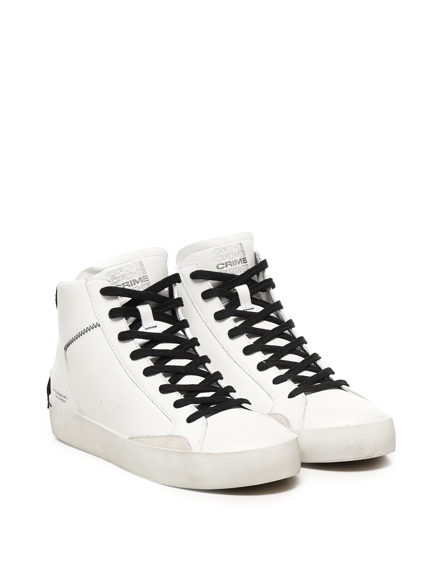 Sneakers distressed high 16070PP5 10 CRIME LONDON 