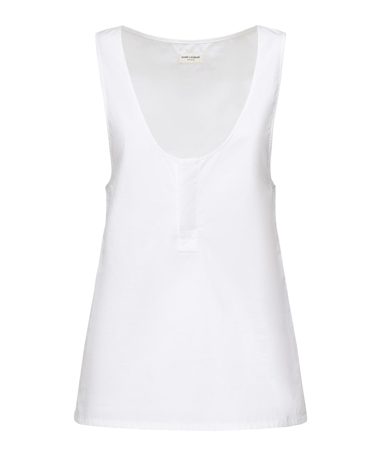 Tank top Henley 790074 Y227W9000 SAINT LAURENT 