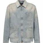 Giacca Jorney in denim GMP01941 P00208250491 GOLDEN GOOSE 