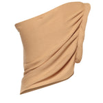 Top monospalla in misto lana A0886103 0017 ALBERTA FERRETTI 