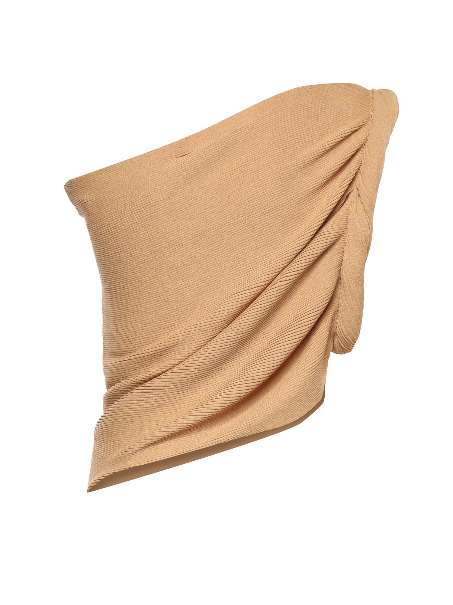 Top monospalla in misto lana A0886103 0017 ALBERTA FERRETTI 