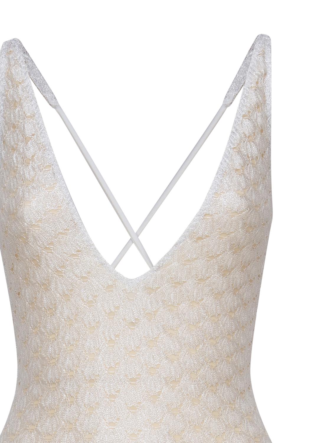 Costume intero con bretelline sottili incrociate MC22SP03 BR00TC14001 MISSONI 