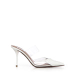 Mule Le Cœur in pelle verniciata AA3M053CK150 010 ALAIA 