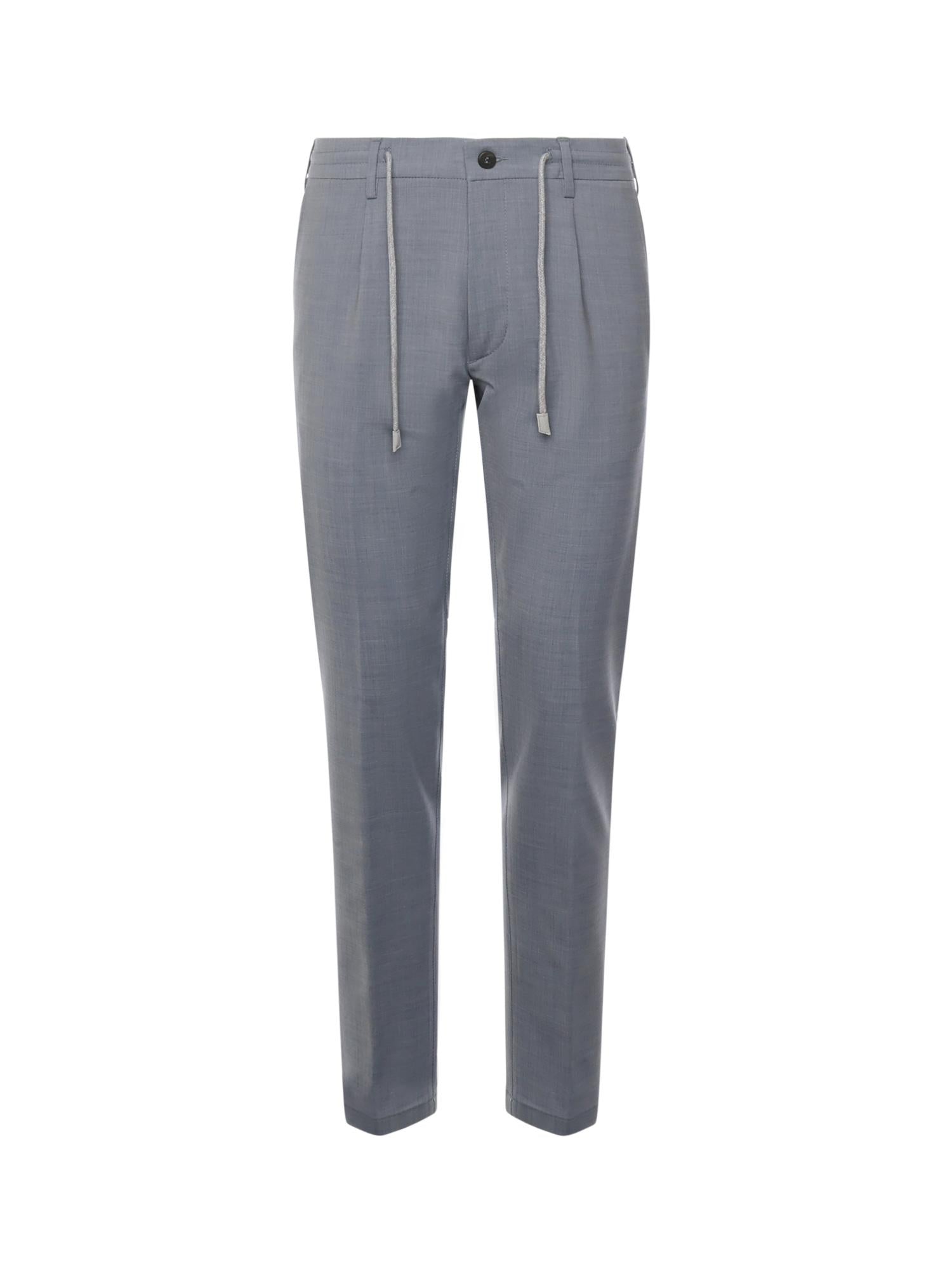 Pantaloni jogger in lana<BR/> L75PANB21TES0A053 08 ELEVENTY 