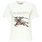 T-shirt con EKD a punto croce 8110955 B7078 BURBERRY 