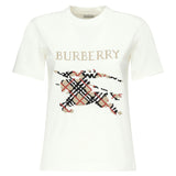 T-shirt con EKD a punto croce 8110955 B7078 BURBERRY 