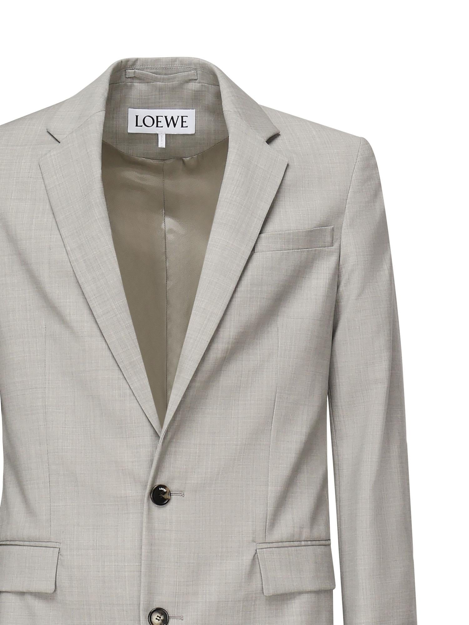 Giacca monopetto in lana<BR/> H526Y03WC3 1120 LOEWE 