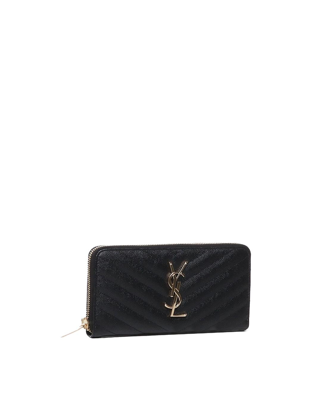 Portafogli Cassandre matelassé<BR/> 358094 BOW011000 SAINT LAURENT 