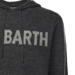 Felpa in lana con logo JAK0002 00075I MC2 SAINT BARTH 