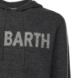 Felpa in lana con logo JAK0002 00075I MC2 SAINT BARTH 