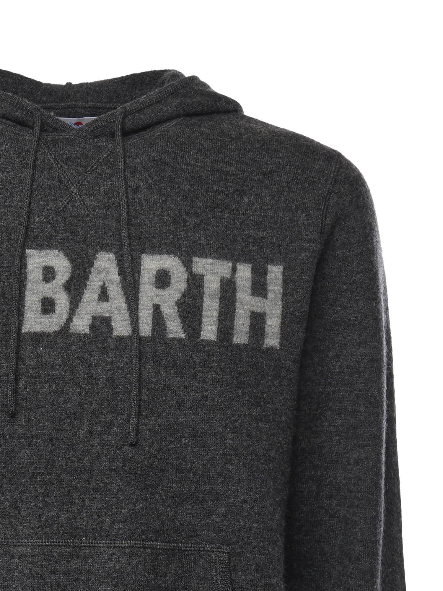 Felpa in lana con logo JAK0002 00075I MC2 SAINT BARTH 