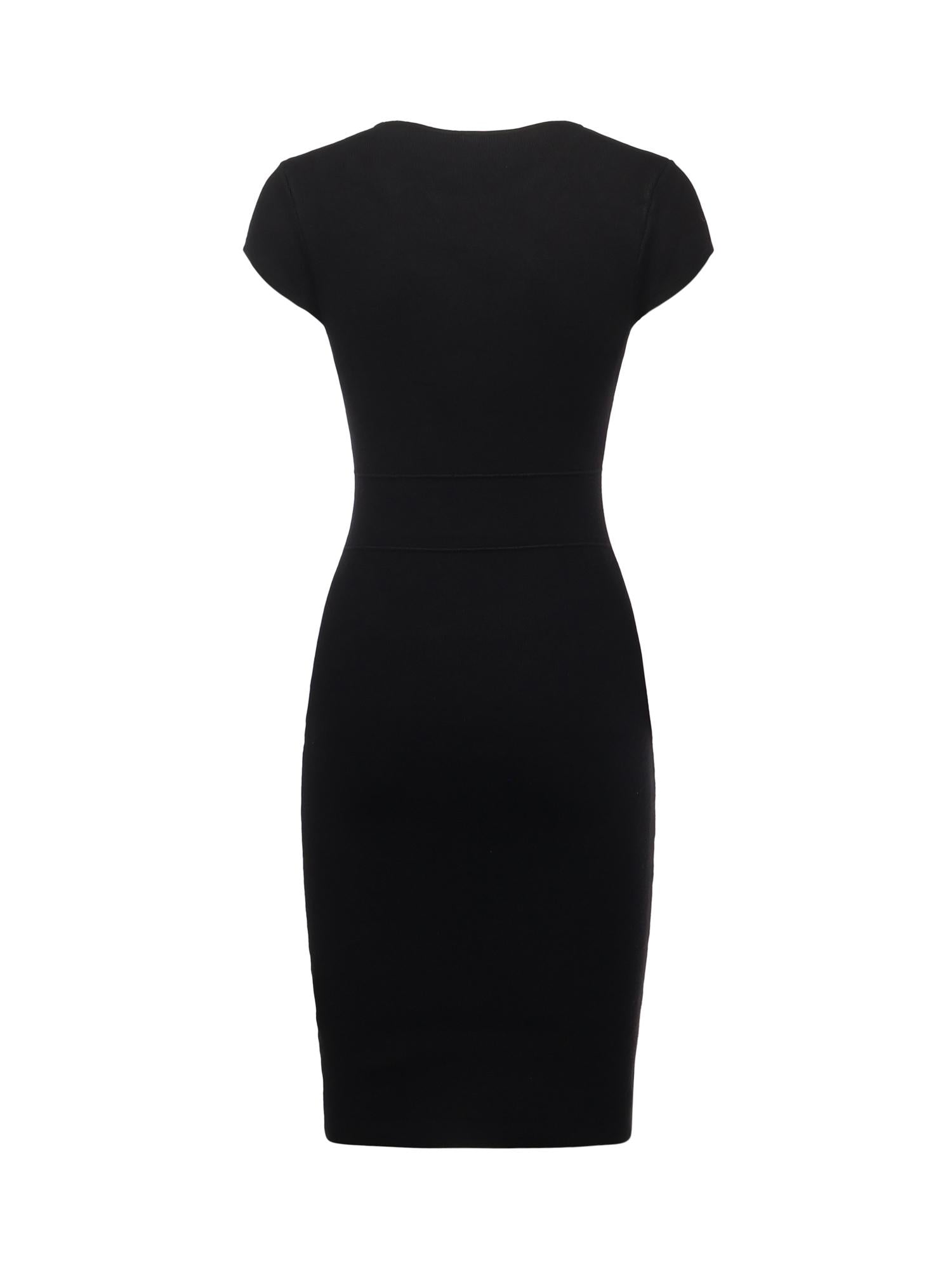 Vestito mini in maglia 5BGK00 5890ZJBLK MARCIANO BY GUESS 