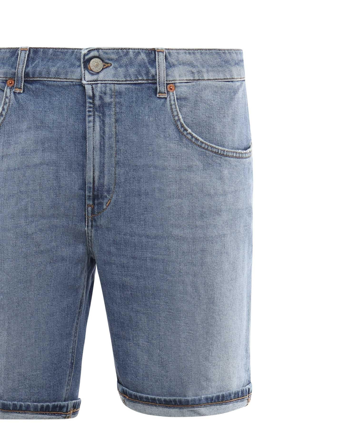 Bermuda Derick in denim stretch UP454 DSK297UJ09800 DONDUP 