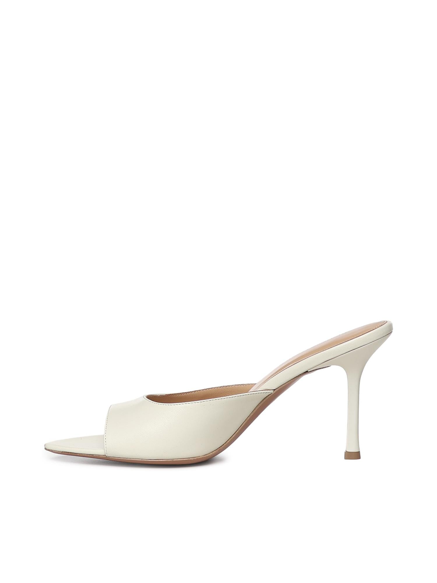 Mule Connie in nappa CONNIE NAPPAOFF WHITE GIULIANO GALIANO 