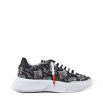 Sneakers Nemesis in nappa con stampa pitone NEMESIS2 PYTHONROCK GIULIANO GALIANO 