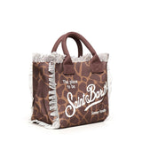 Borsa Colette in canvas di cotone con stampa COL0001 00900L MC2 SAINT BARTH 