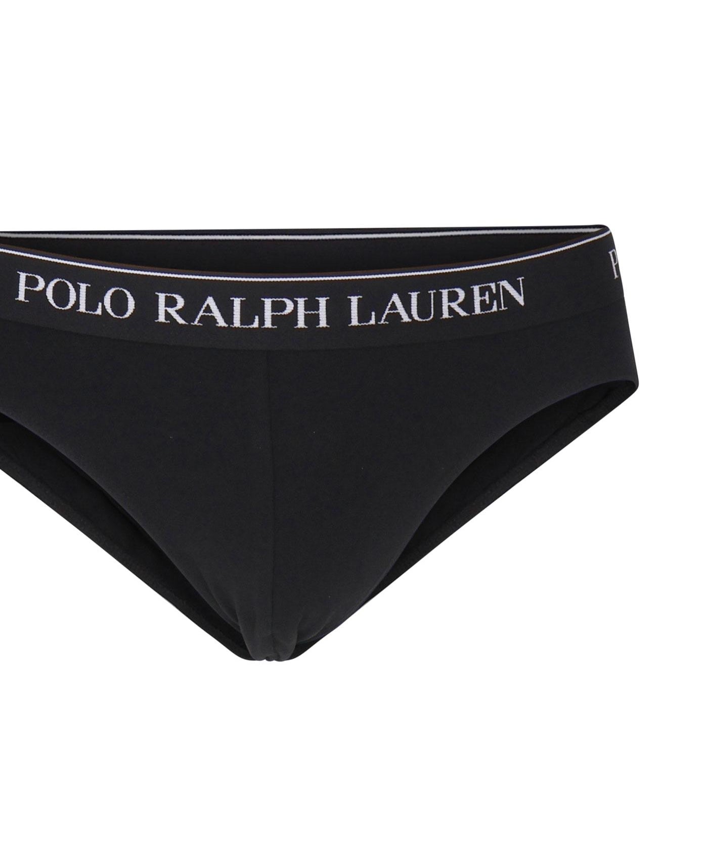 Tre paia di slip in cotone stretch 714835884 002 POLO RALPH LAUREN 