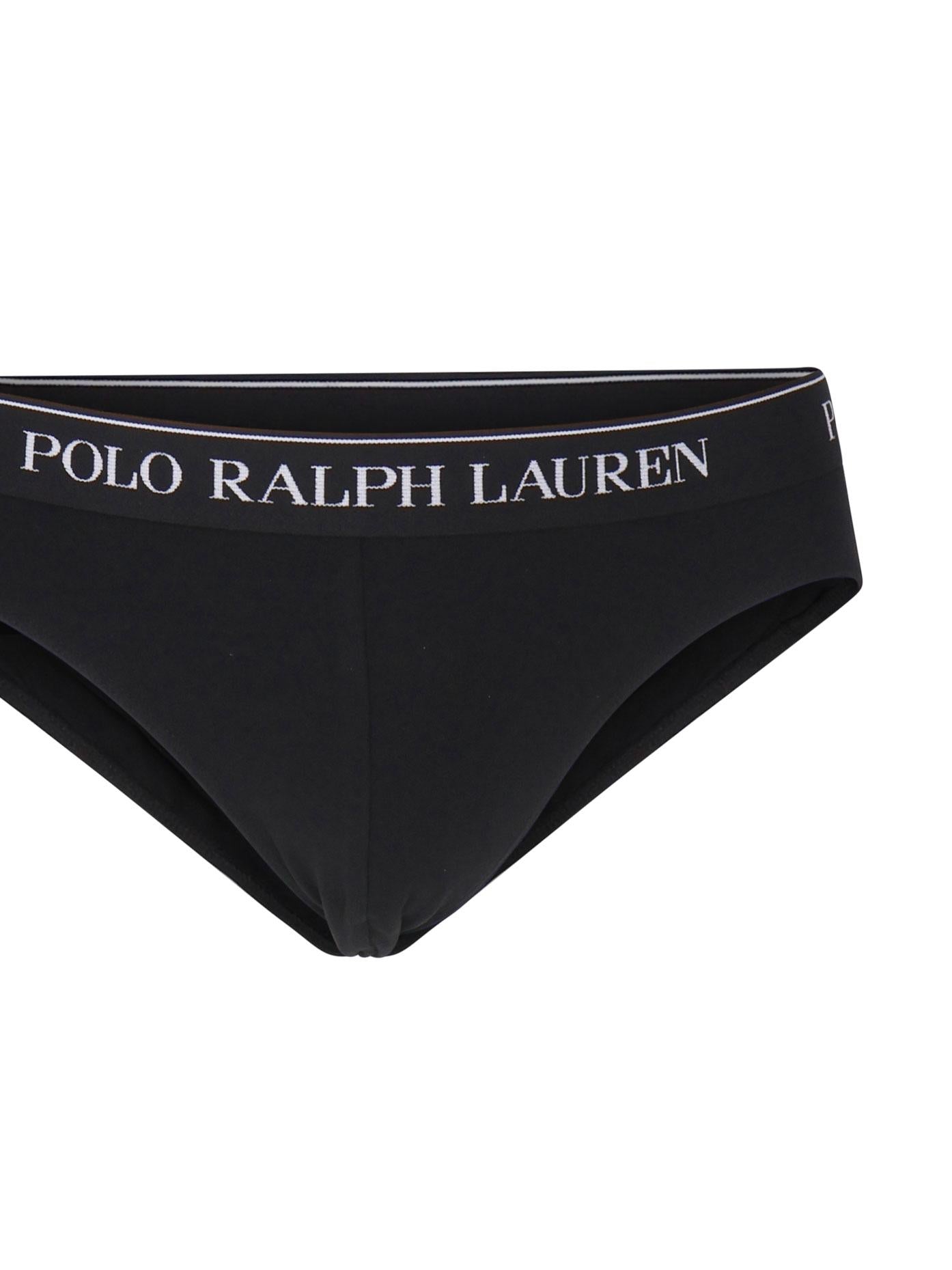 Tre paia di slip in cotone stretch 714835884 002 POLO RALPH LAUREN 