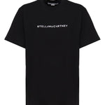 Logo t-shirt in cotone organico 6J0158 3SPY481000 STELLA McCARTNEY 
